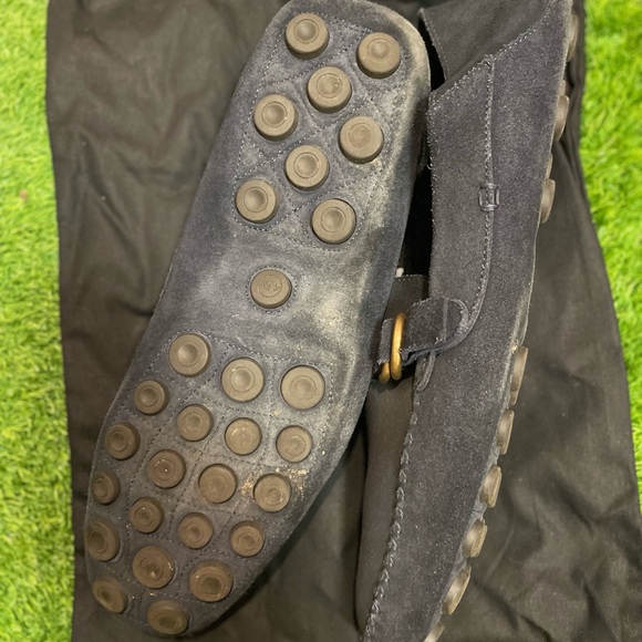 Yves Saint Laurent Men's Blue Loafers - Picture 2 of 3